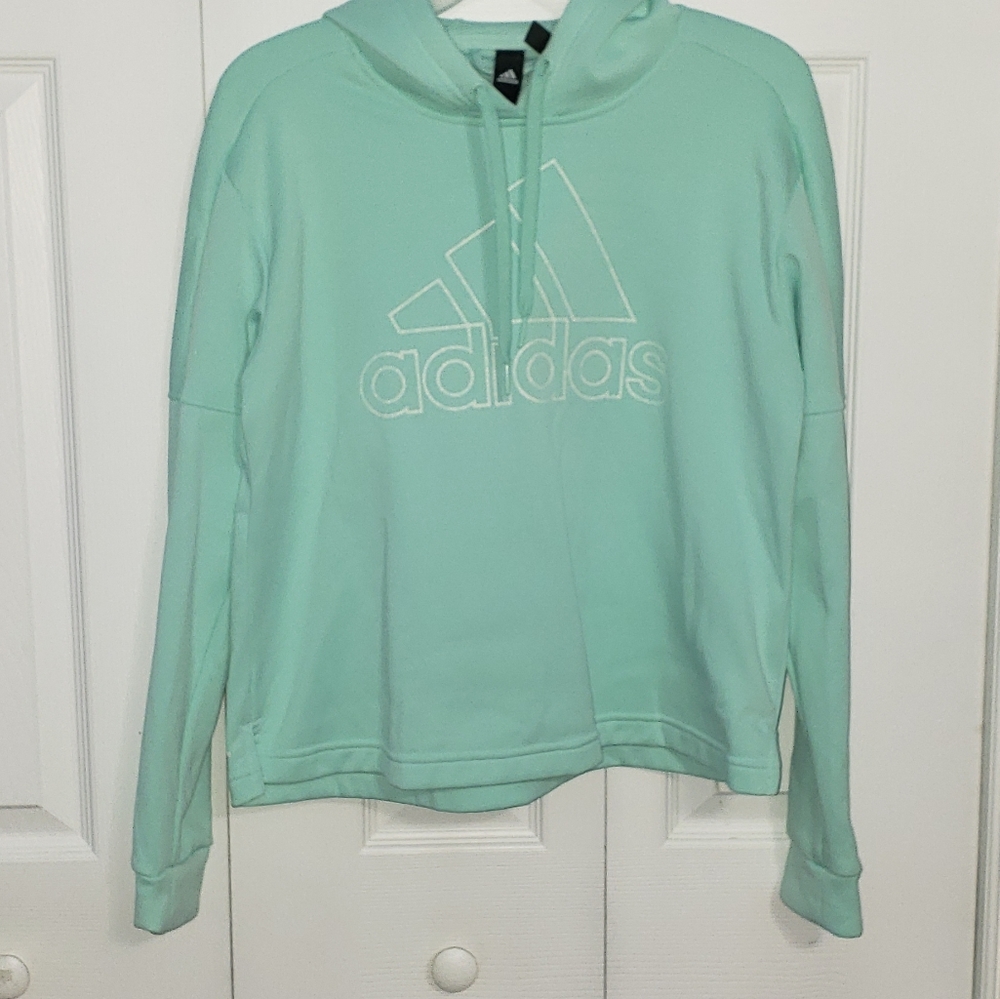 NWOT Adidas Women’s Team Issue Badge Of Sport Hoodie